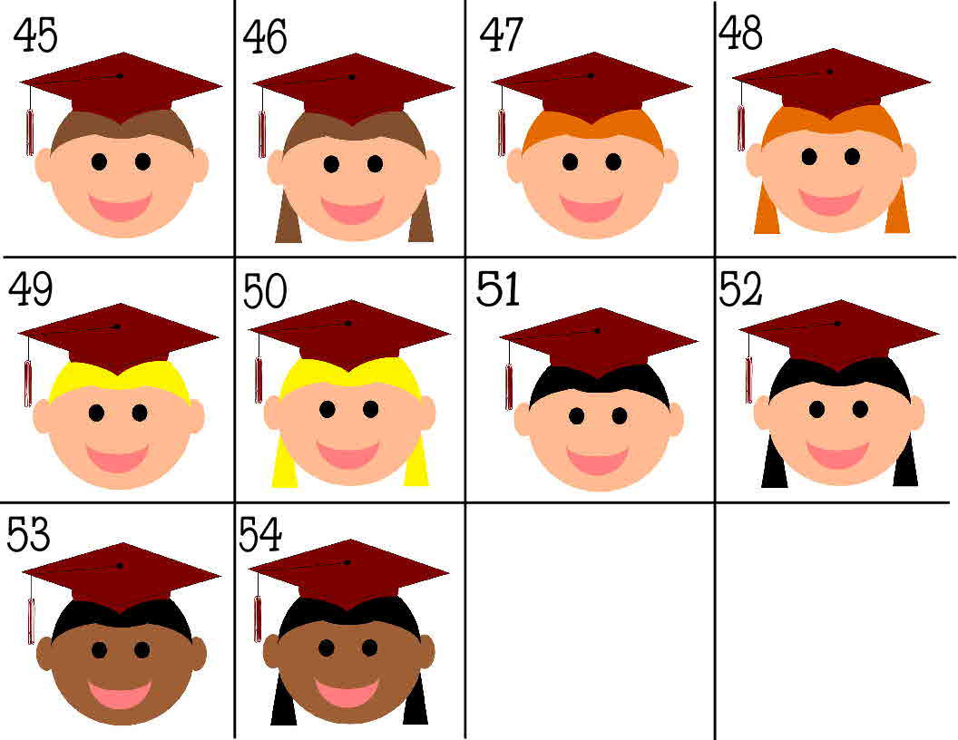 120 GRADUATION CANDY WRAPPERS PARTY FAVORS PERSONALIZED ~ MANY COLORS