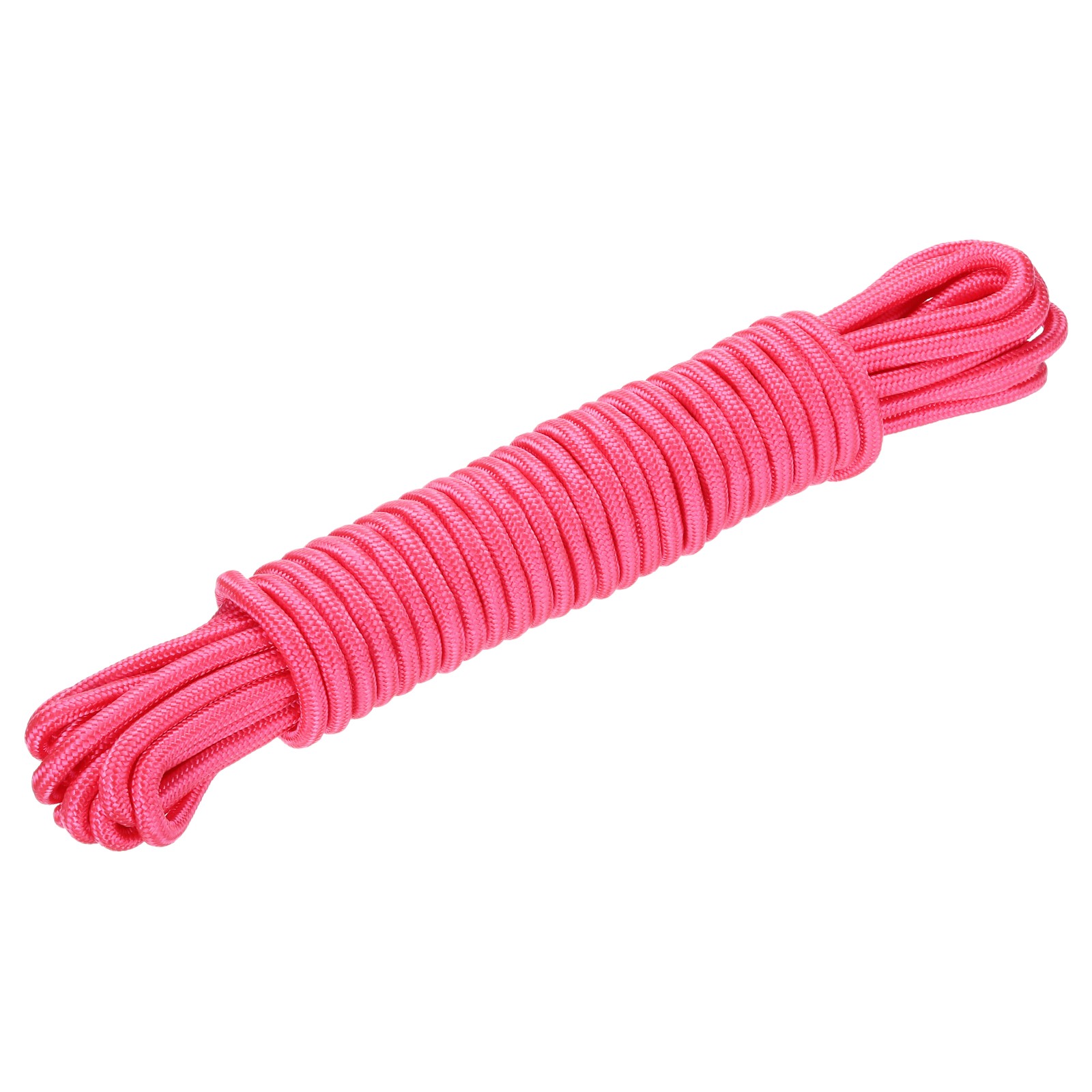 10M/33ft 3/8″ Pink Indoor/Outdoor Polypropylene Braided Rope