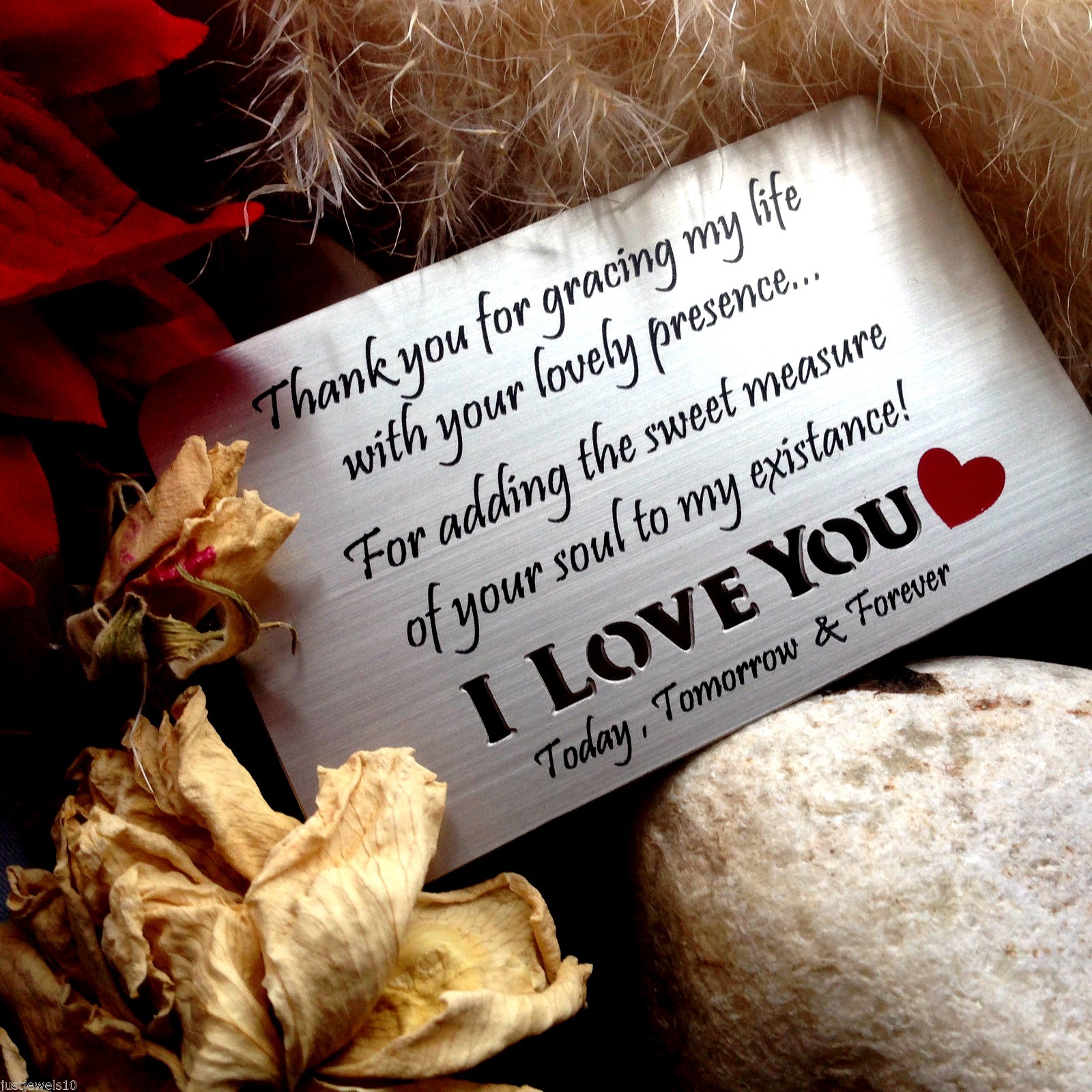 Gifts for her anniversary gift for Men husband boyfriend wife girlfriend Love 1