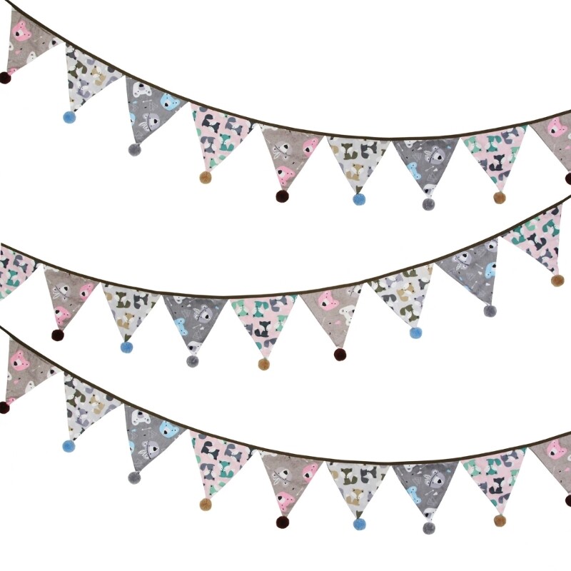 Children Photo Props Pennant Banners Baby Photoshoots Backdrop Wall Decoration