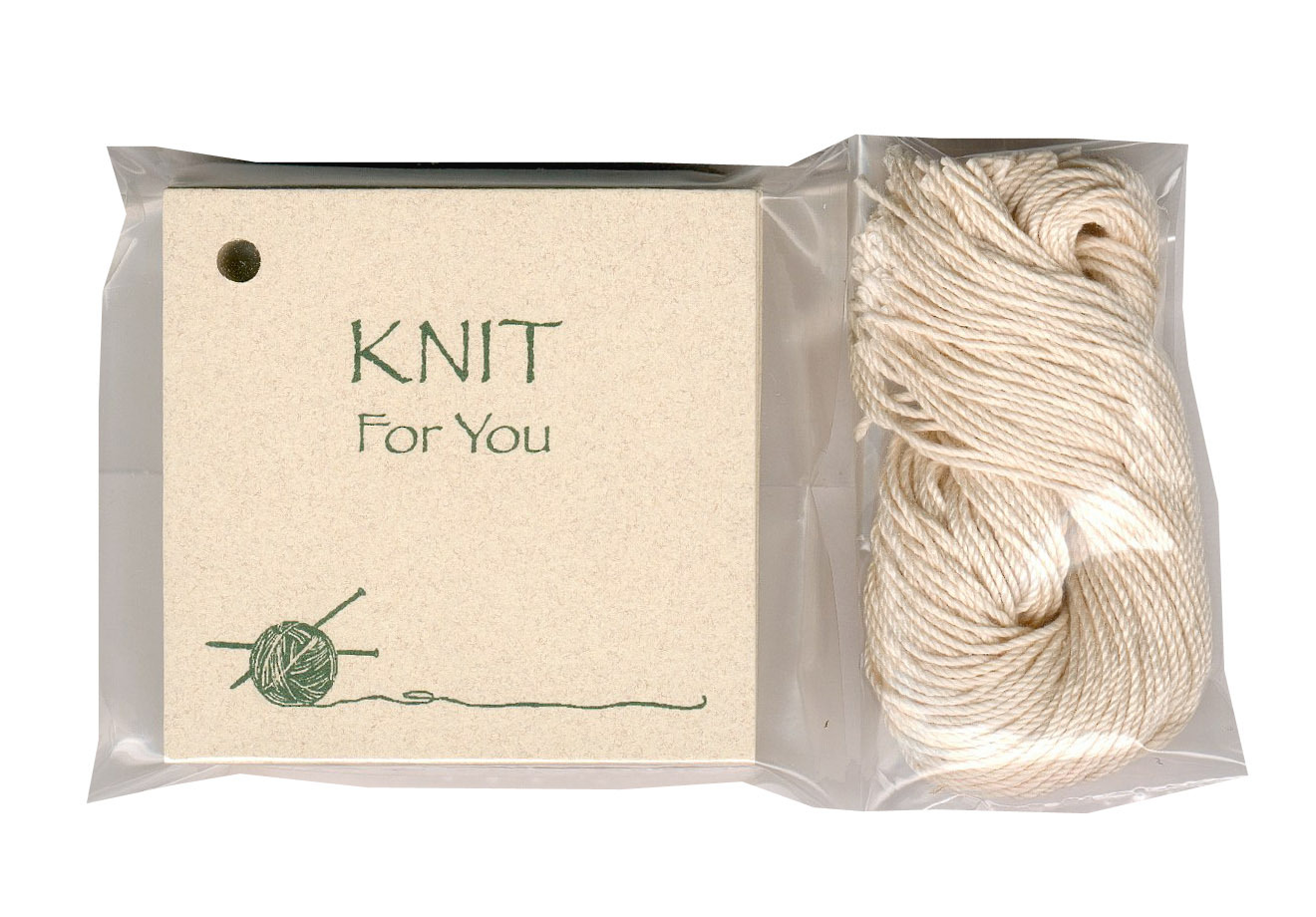 50 KNIT FOR YOU * HANG TAGS PERSONALIZE YOU ITEMS PRICE~MADE IN USA~GIFT~YARN