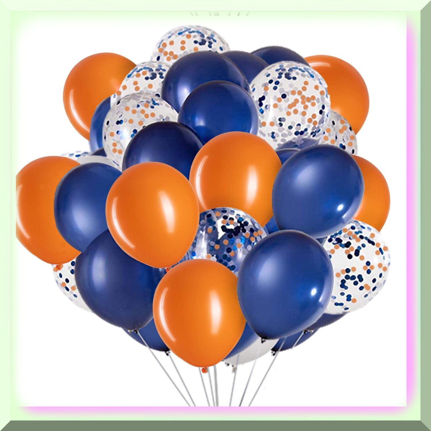 12-inch Colorful Latex Balloons Pack of 50