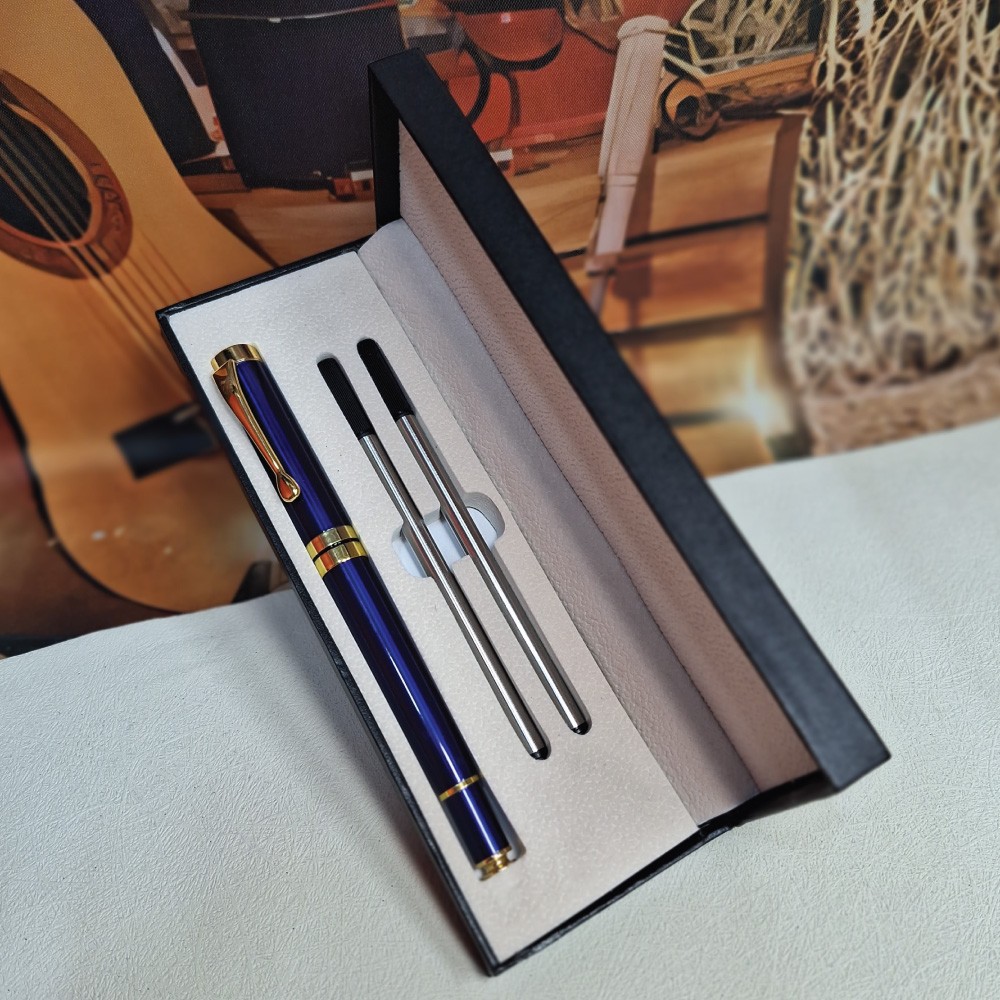Personalised Birthday Cobalt Ballpoint Pen Set |18th, 21st, 30th, 40th, 50th, 60