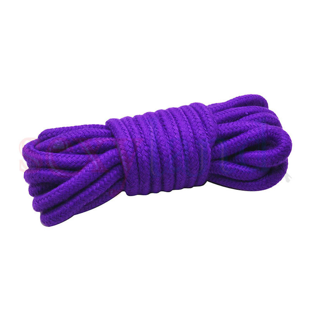 PURPLE Bachelor/Bachelorette SET rope mask collar leash gag gift bridal party B7