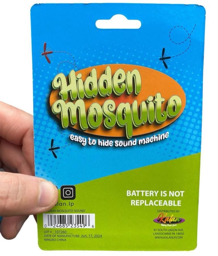 Hide-A-Bug 🦟 Mosquito Sound Noisemaker – Drive ‘Em Bonkers Bug Gag Prank! 🦟