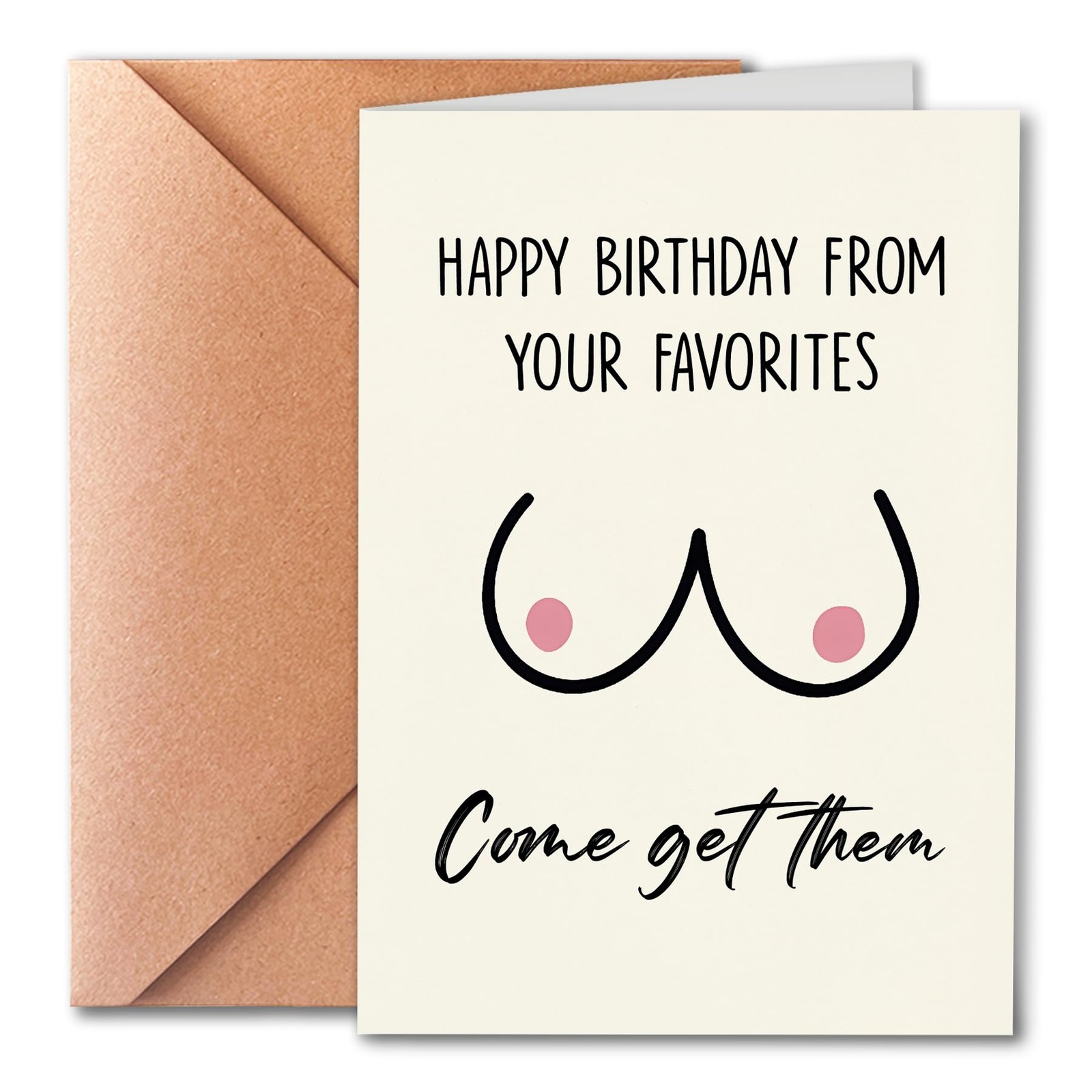 PTRUKD, Funny Birthday Card for Husband, Sexy 5 x 7 inches, HUS-KM-159