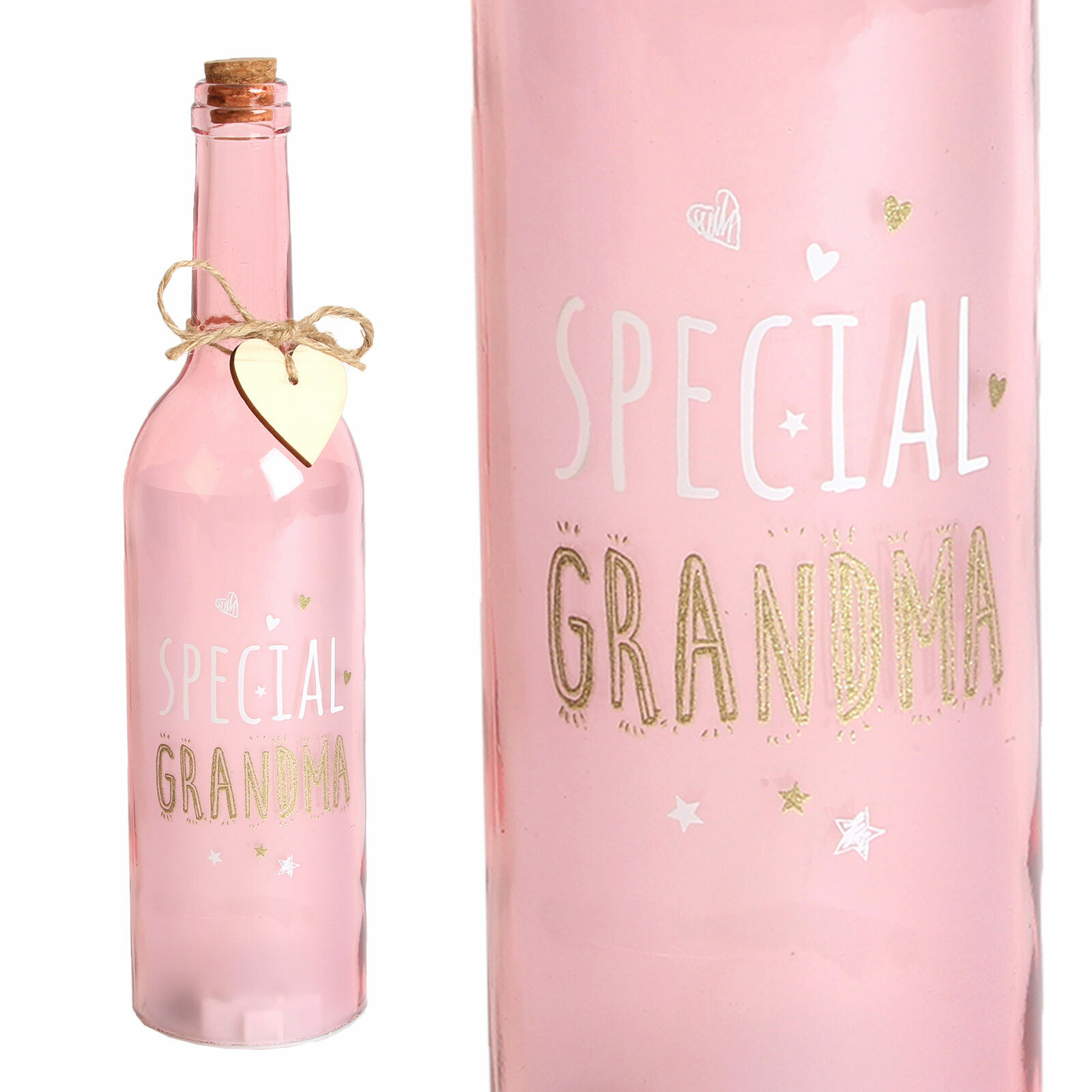 Star Light Battery Light Up Bottle – Special Grandma