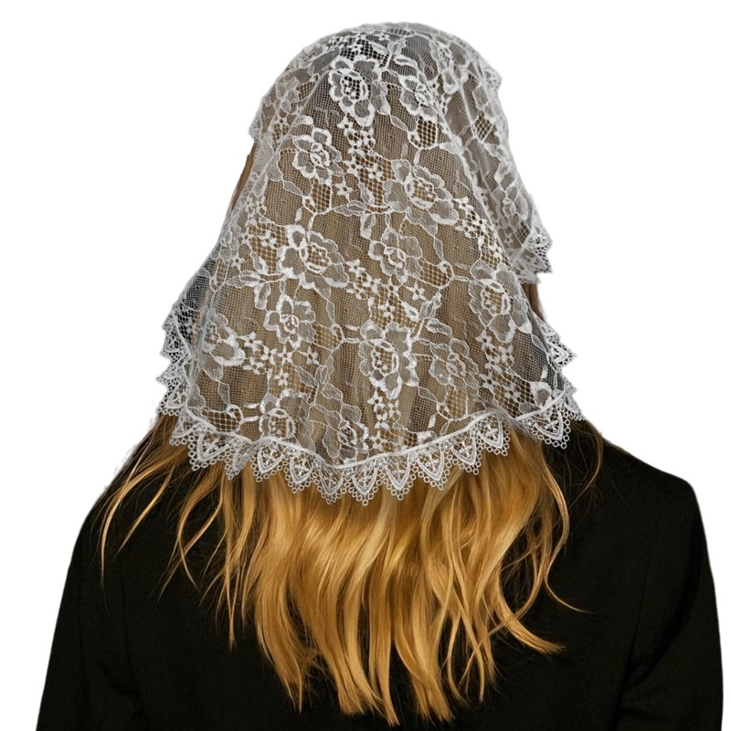 Wedding Lace Mantilla Bridal Veil Bride To Be Gift, Bridal Shower, Wedding Veil