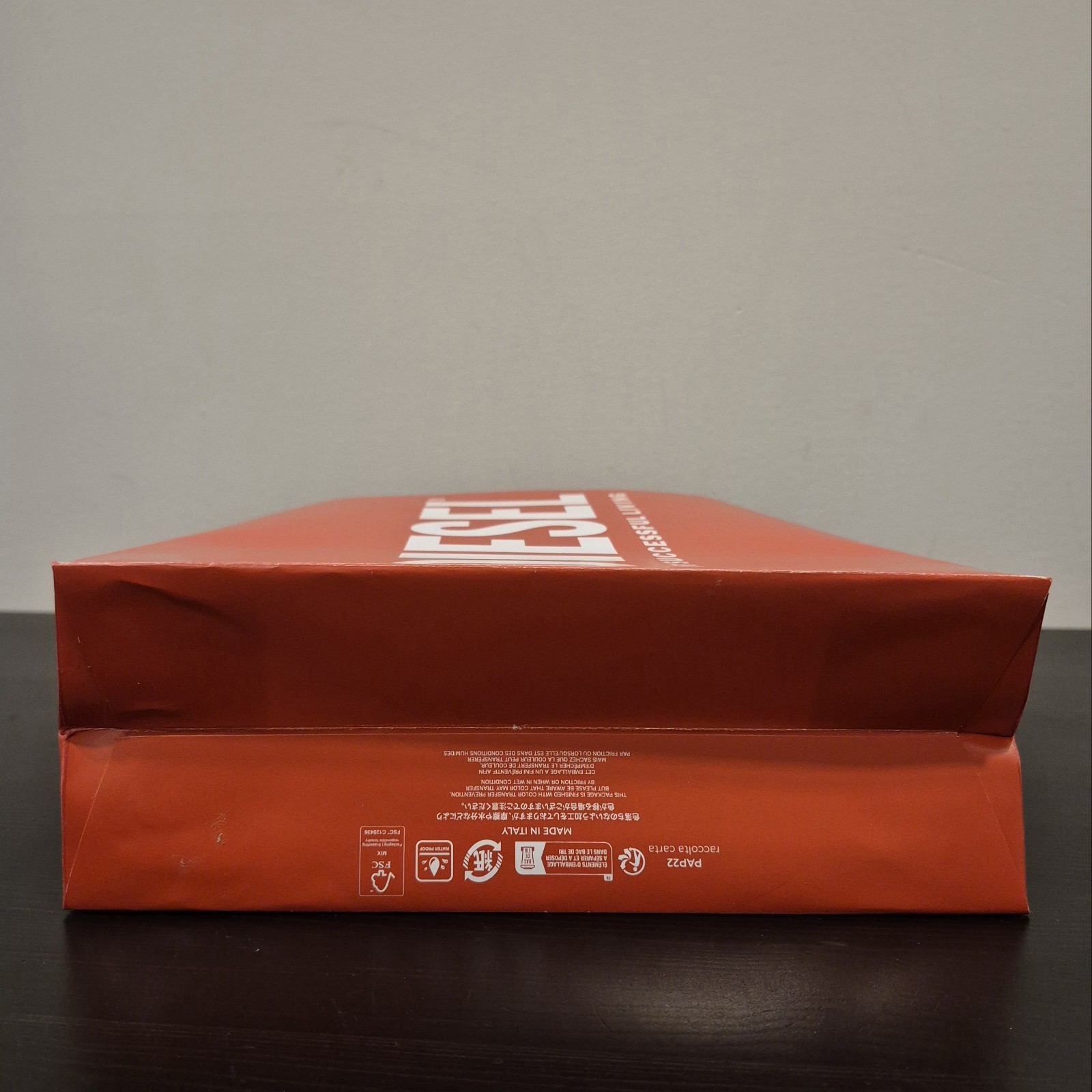 Diesel – One Medium Sized Logo Red Gift Envelope – Excellent Condition