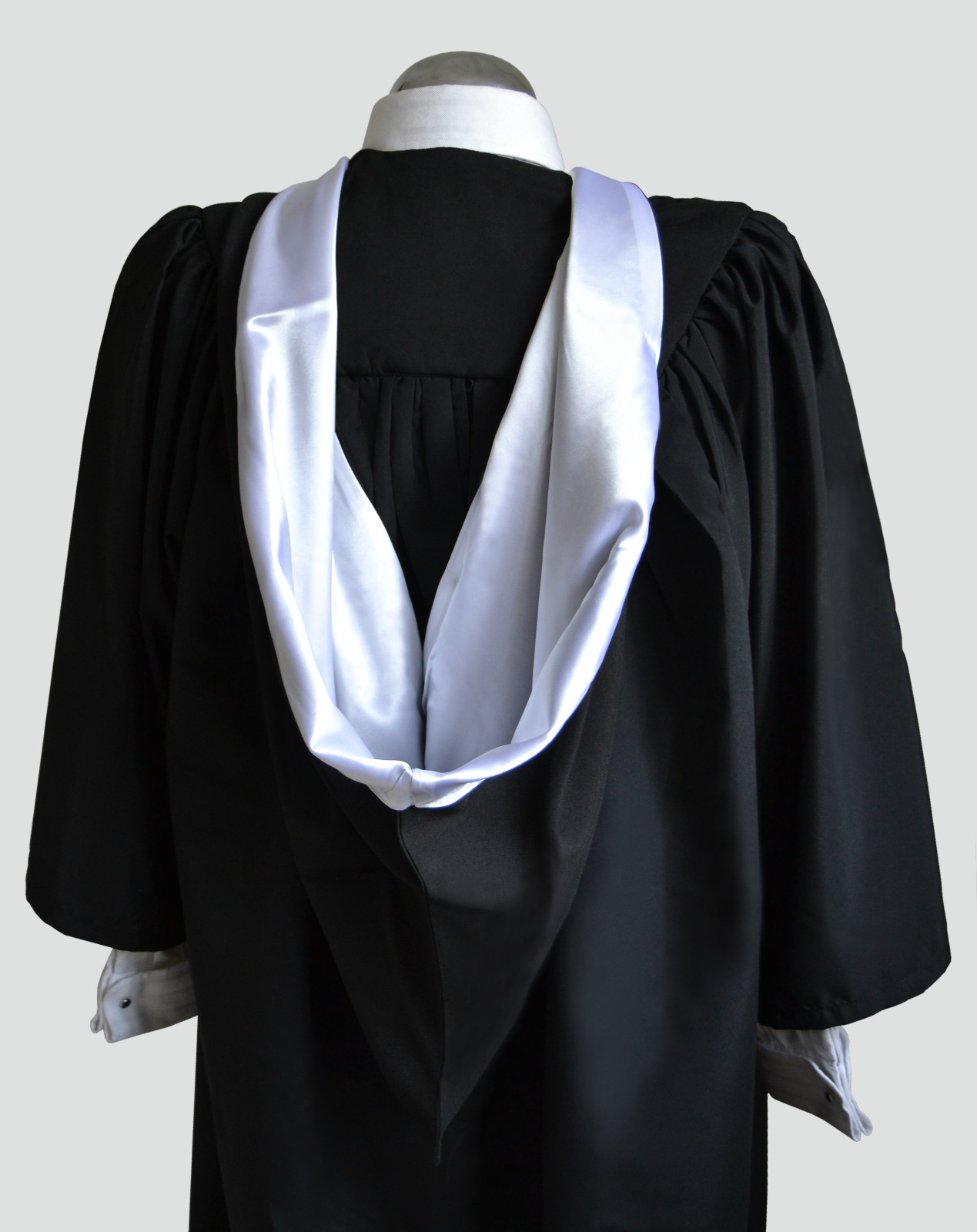 Luxury Graduation Gown & Hat Burgon Hood/Cap Set University Bachelor Adult Robe