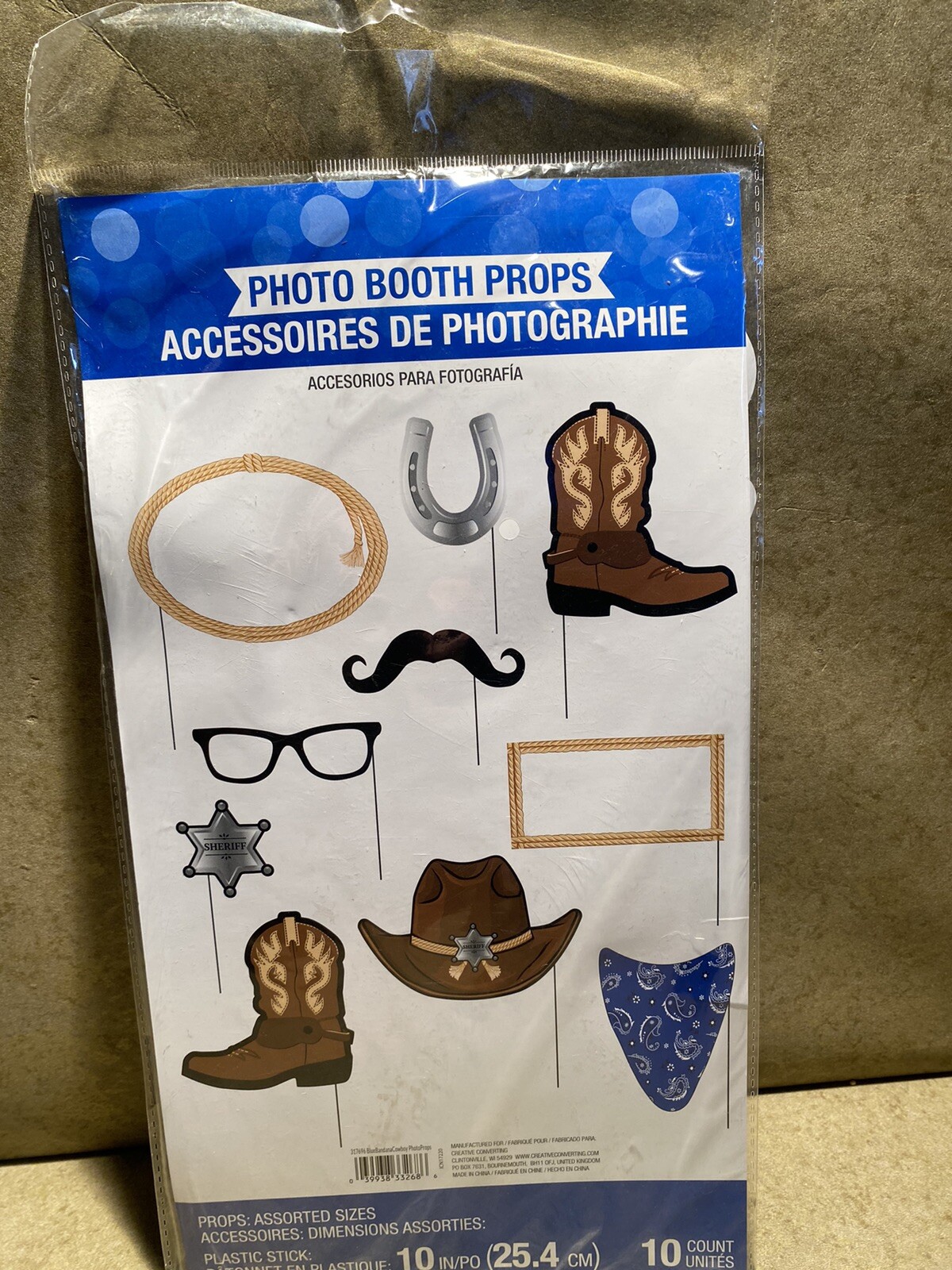 Creative Converting Assorted Photo Booth Prop Accessories