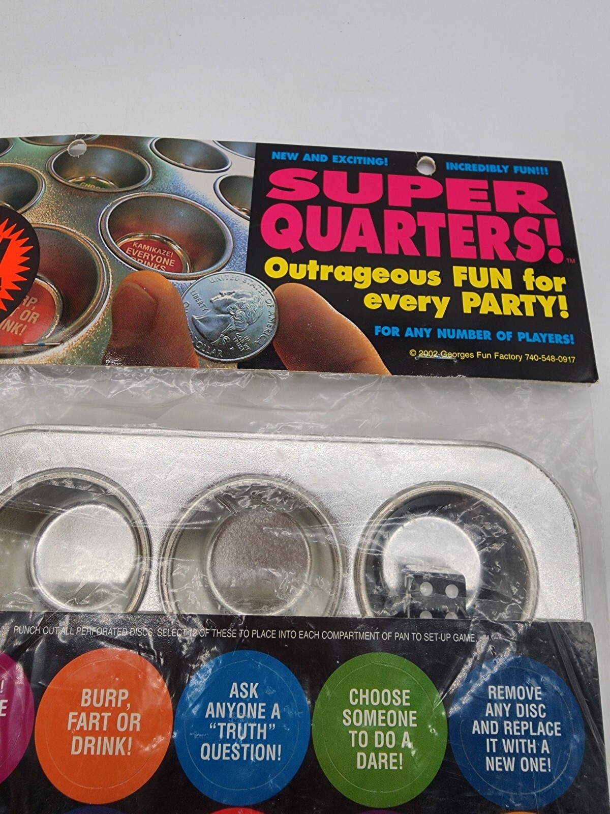 Bachelorette Party Flavors Super Quarters Drinking Game