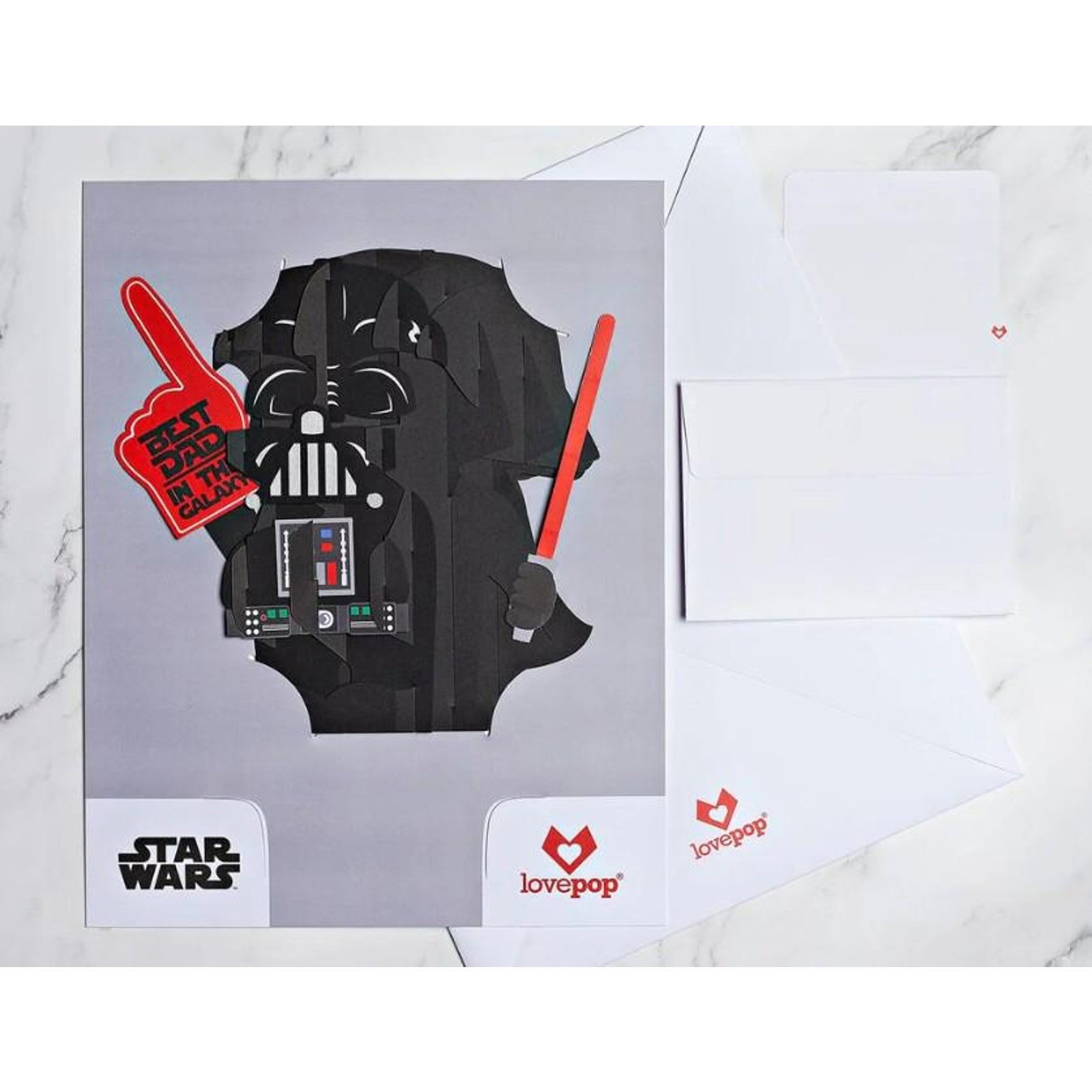 Star Wars™ Darth Vader™ ‘Best Dad’ Giant Pop-Up Gift