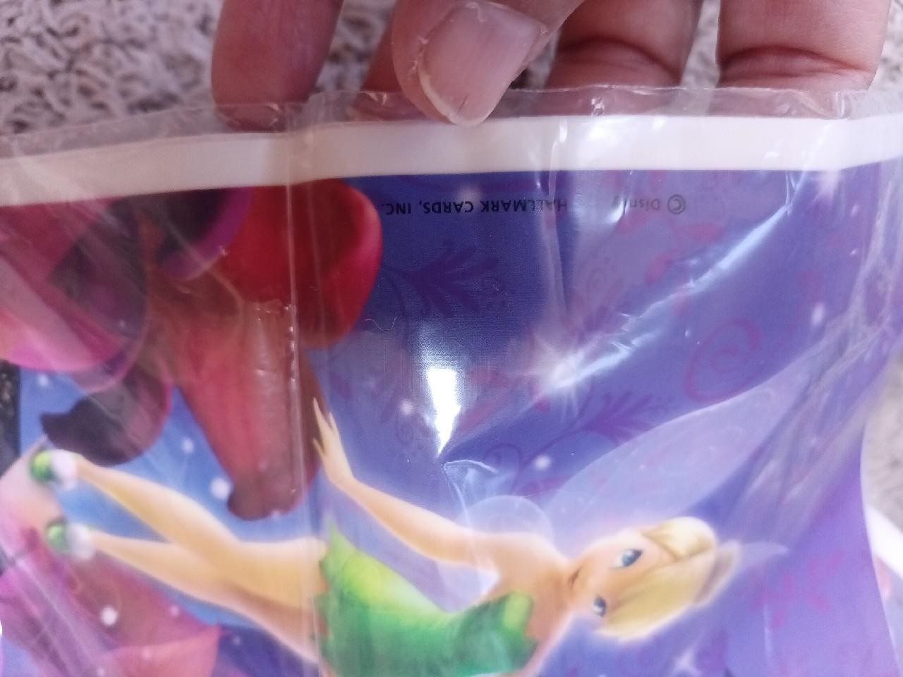 New Disney Tinker Bell Lot of 2 Goody Party Loot Bags 8 ct each NRFP Fairy
