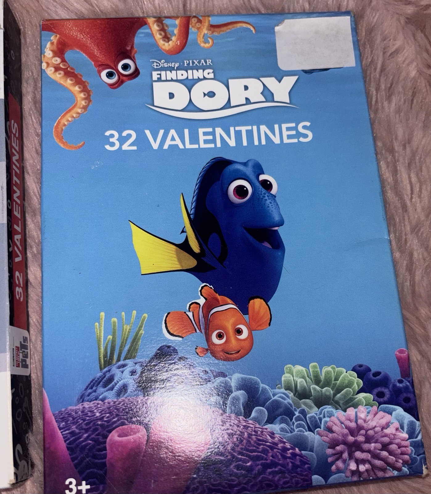 Lot Of 2 Boxes Classroom Valentines Cards, Mini Erasers & Treat Bags Dory & Pets