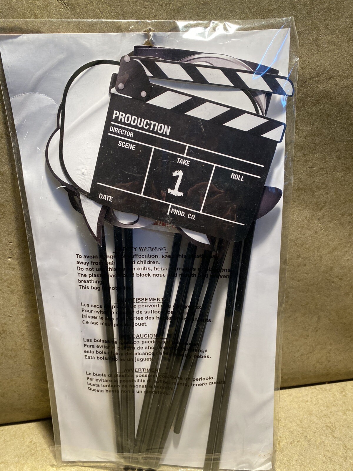 Creative Converting Assorted Photo Booth Prop Accessories