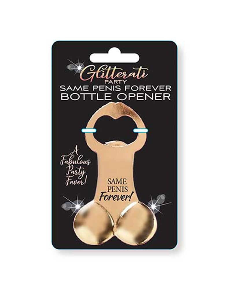 Gliterati Penis Bottle Opener Gag Gift Bachelorette Party