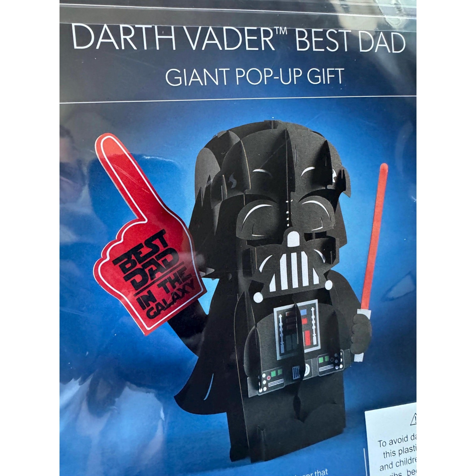 Star Wars™ Darth Vader™ ‘Best Dad’ Giant Pop-Up Gift