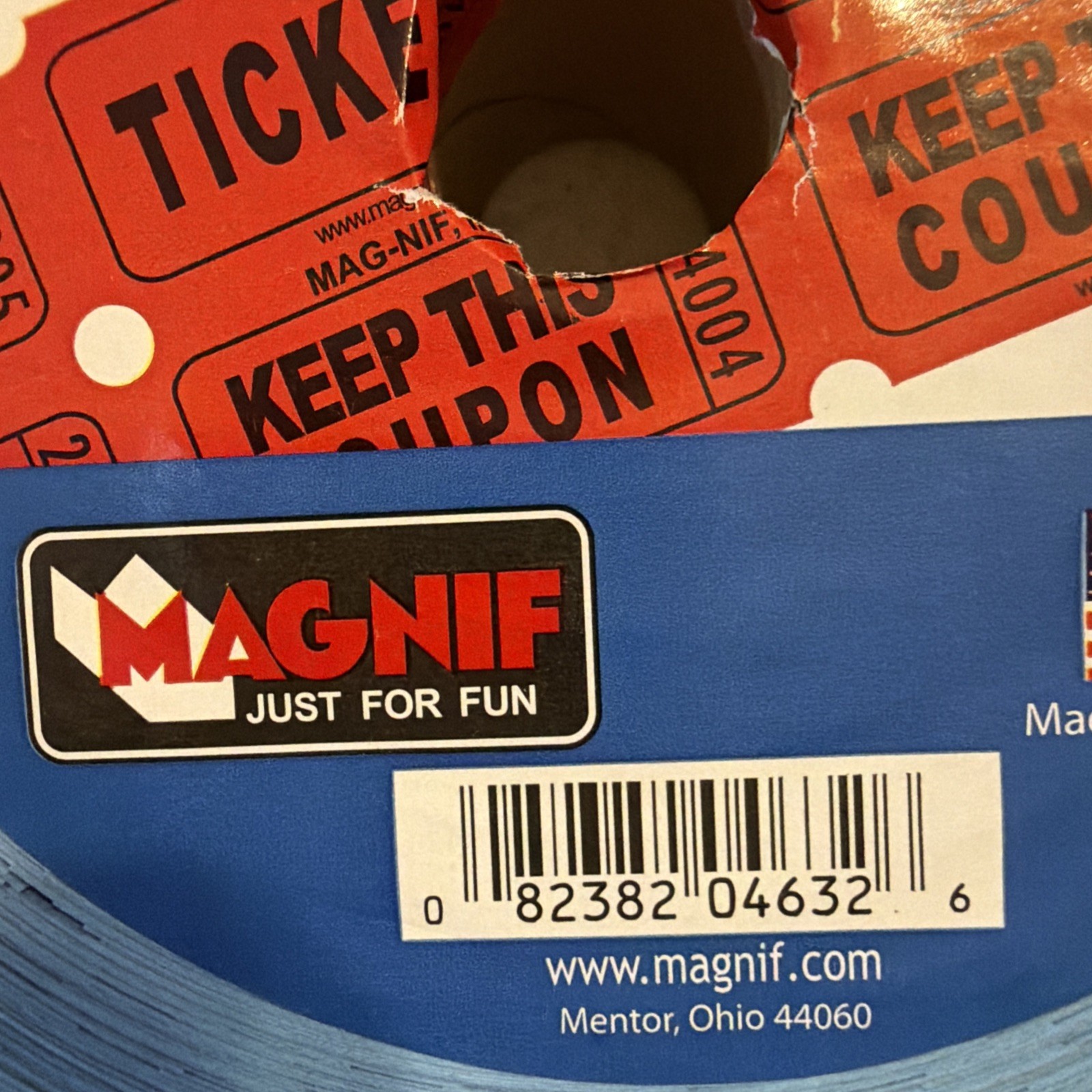 Raffle Tickets Double Stub Roll of 2000 Split the Pot 50/50 Carnival Events