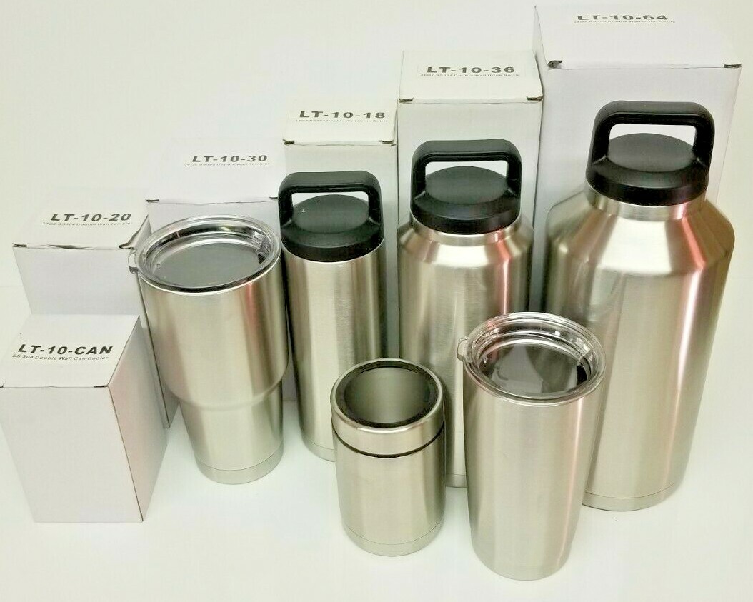 stainless tumblers tankers double wall vacuum insulated variety pack