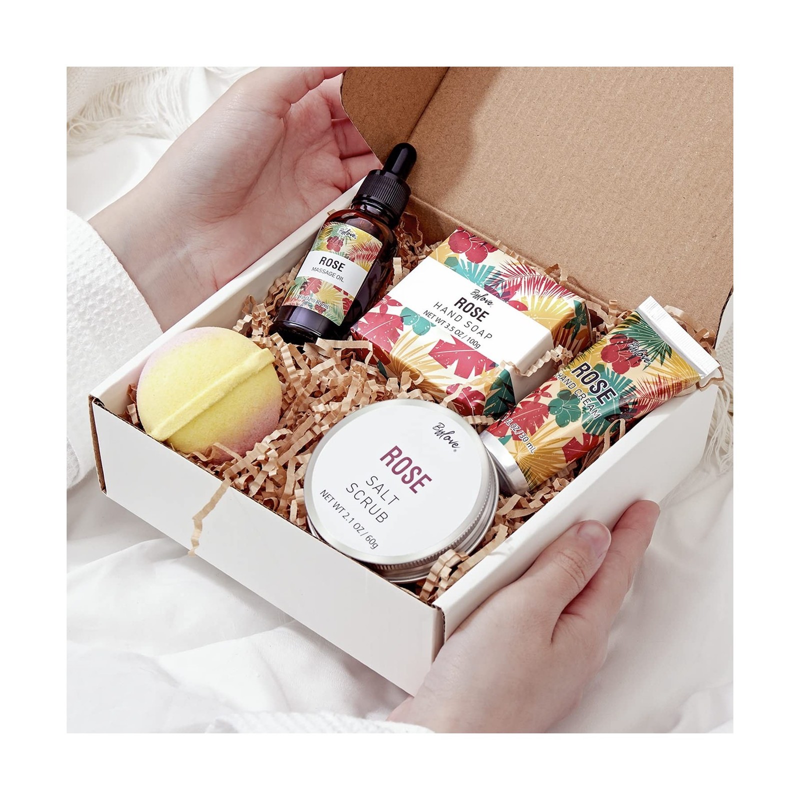 Spa Gifts for Women, Gift Set, Self Care Kit, Birthday Gifts, 5pc R… Fast Ship