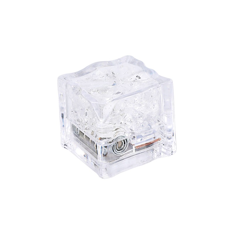 Light Up Ice Cubes for Drinks, 12~48Pack LED Ice Cubes Liquid Activated,Reusable