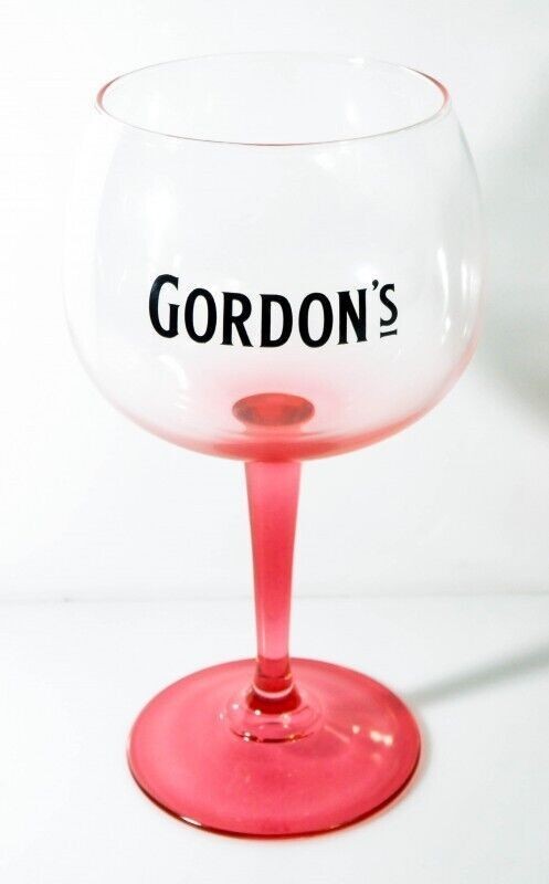 Personalised Gordons Pink Gin Glass a Gift for Him or Her Your Engraved Message