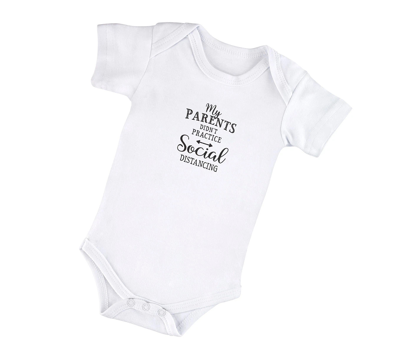 Baby Announcement Jumpsuit – My Parents Didn’t Social Distance