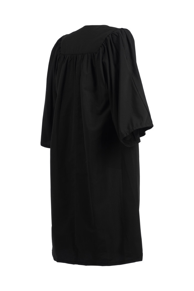 Childrens Choir Gown Age 4 5 6 7 13 Years Kids Nursery Black Graduation Costume