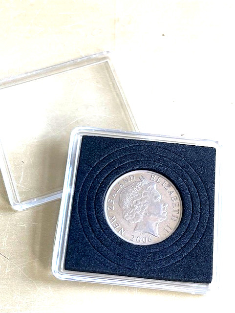 Unusual 20th Birthday Gift-2006 New Zealand Birth 50 CENT – Present