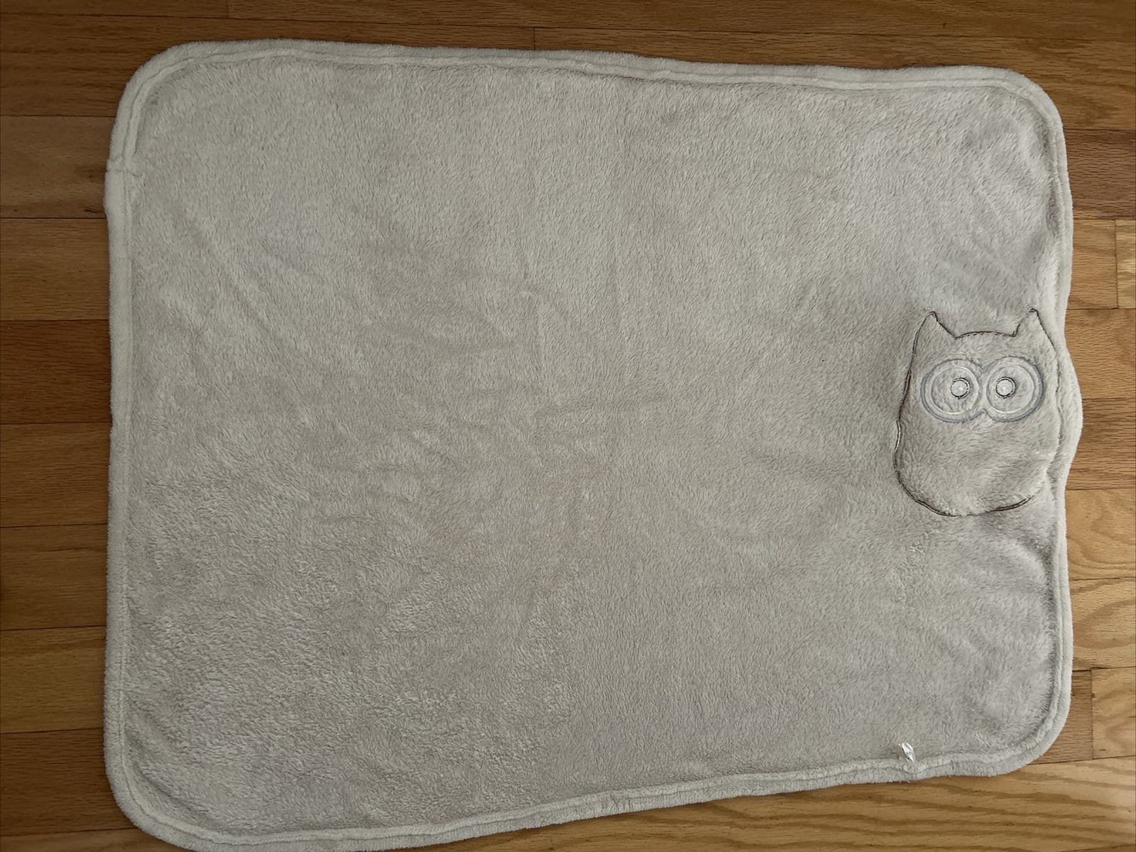 Baby Aspen My Little Night OWL Plush Velour Baby Blanket Lovey Unisex 31″ x 23″