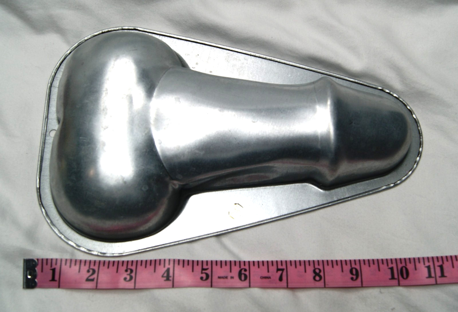 Bachelorette Party Pecker Cake Pan Bridal Shower Reusable 10 Inch