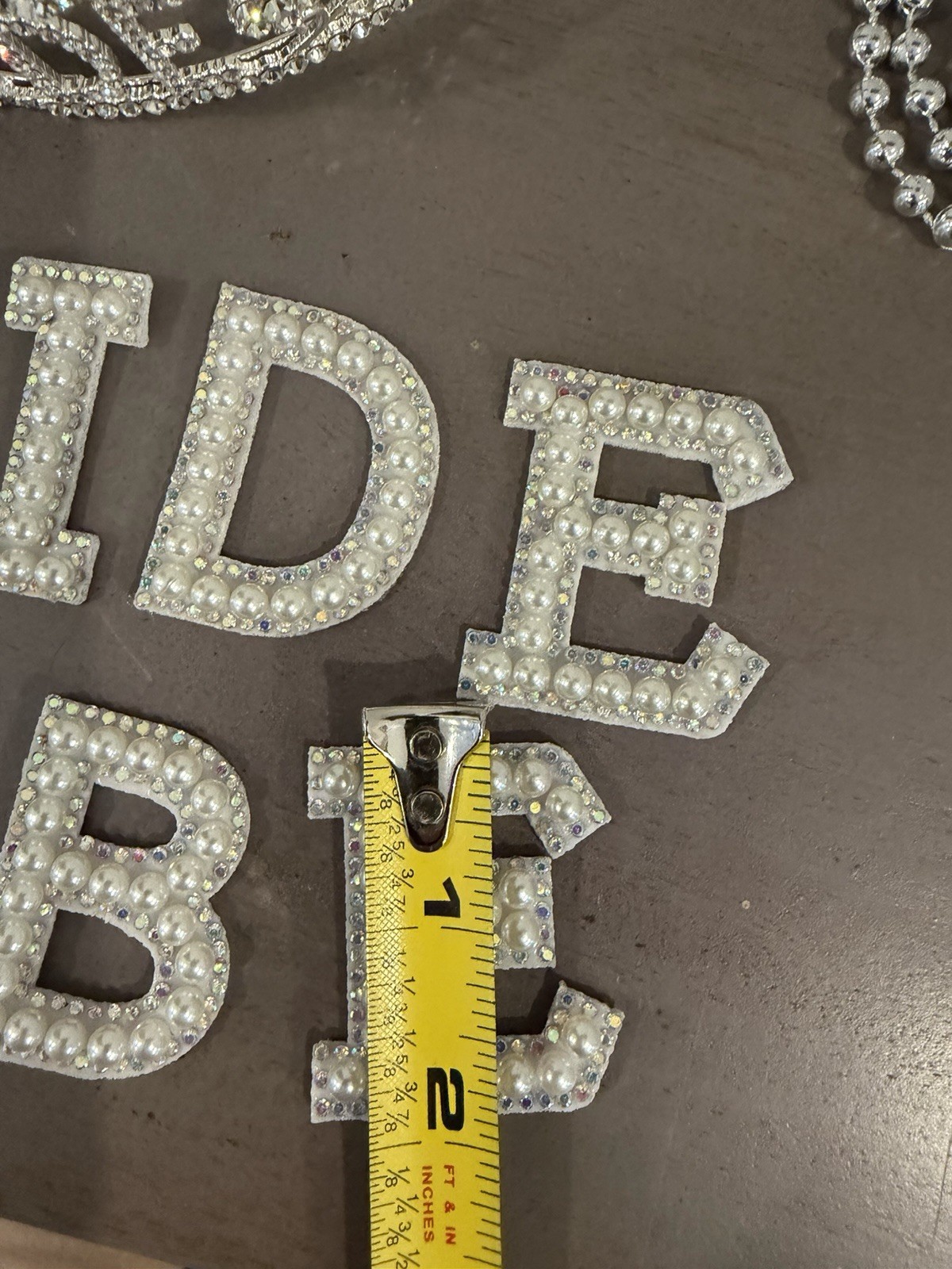 Bachelorette Bride To be Party Favors Crown, Beads, Veil, Bride To Be Letters