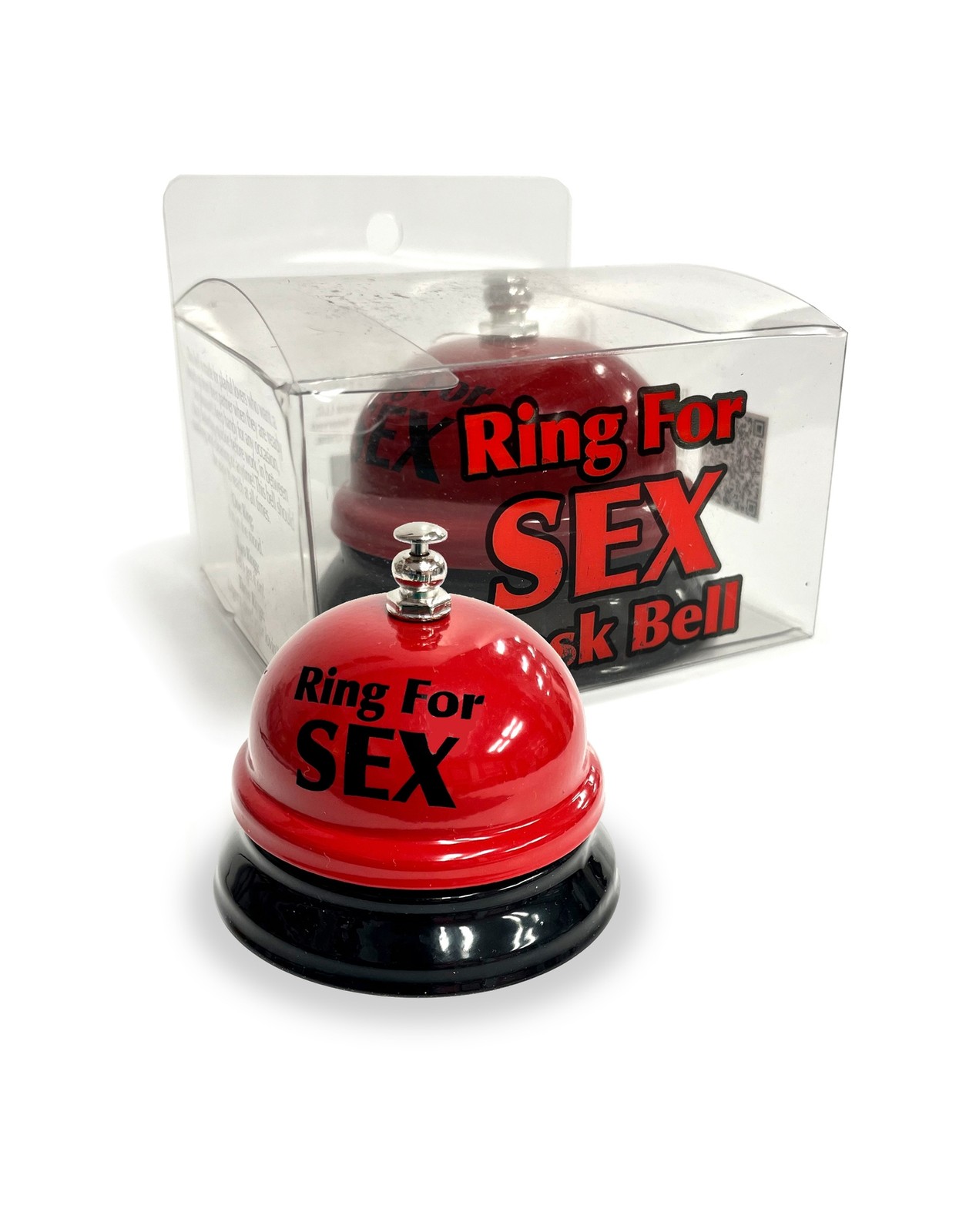 RING FOR SEX BELL – Red Hot Bedroom Office Desk Gag Joke Bar Man Cave Kitchen