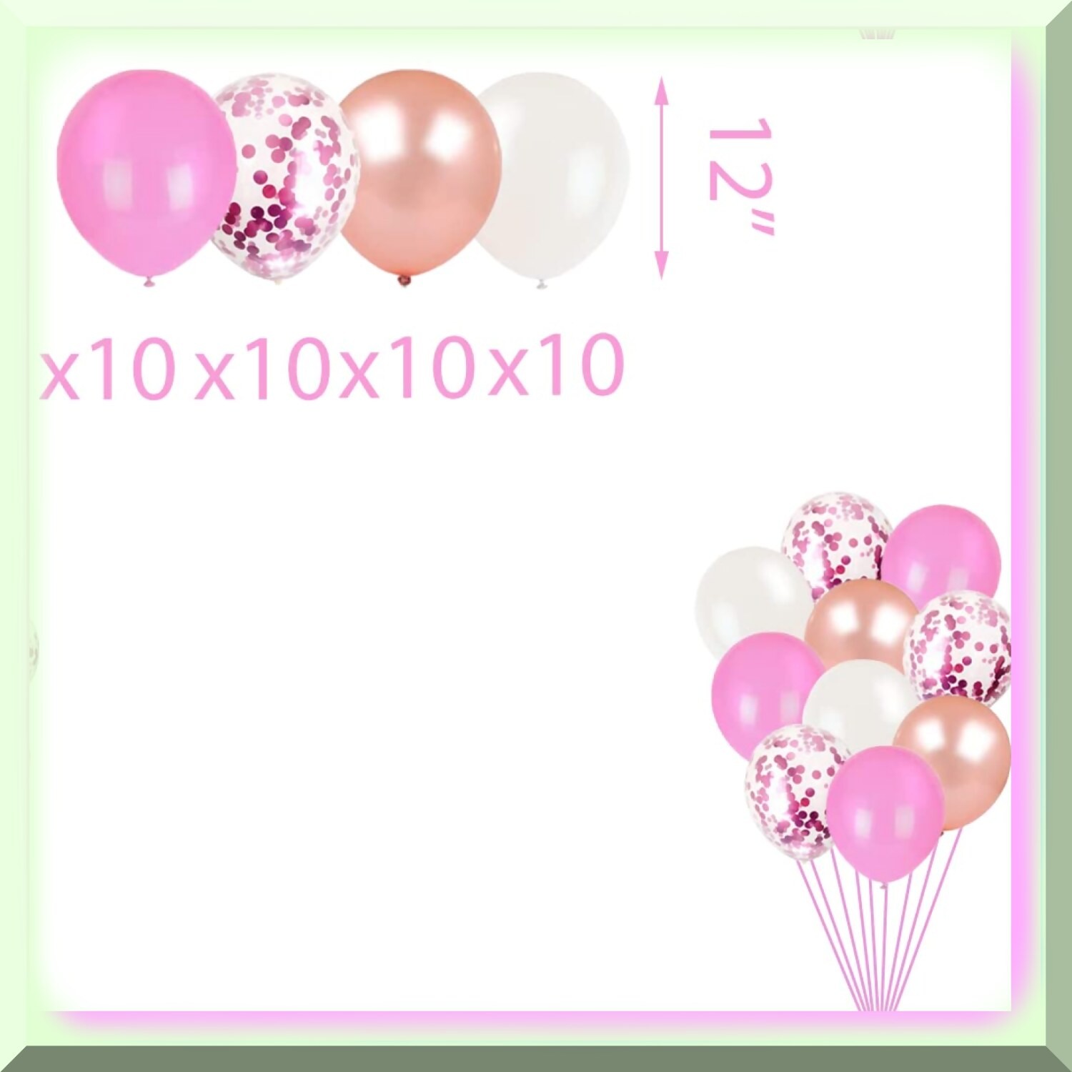 18th Birthday Pink Party Decorations Set