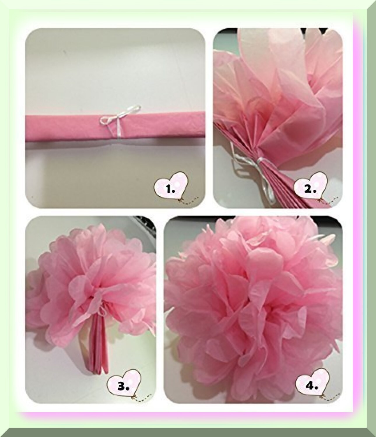 12 Grey and Burgundy Tissue Paper Pom Poms