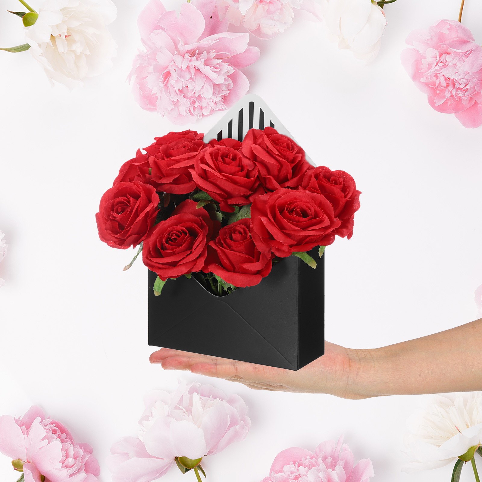 Paper Flower Bags, 20 Pcs Paper Bouquet Flower Envelope Gift Bag