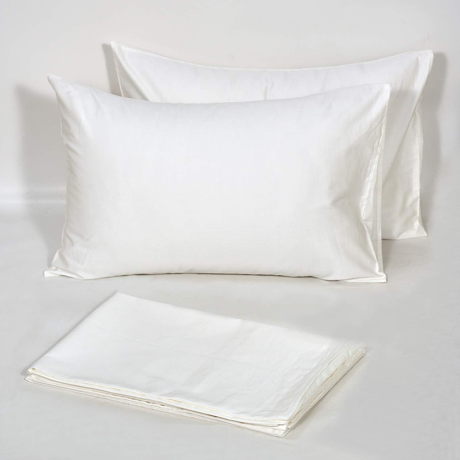 800 Thread Count Pillow Cases 100% Cotton，Standard 20×26 Inch Set of