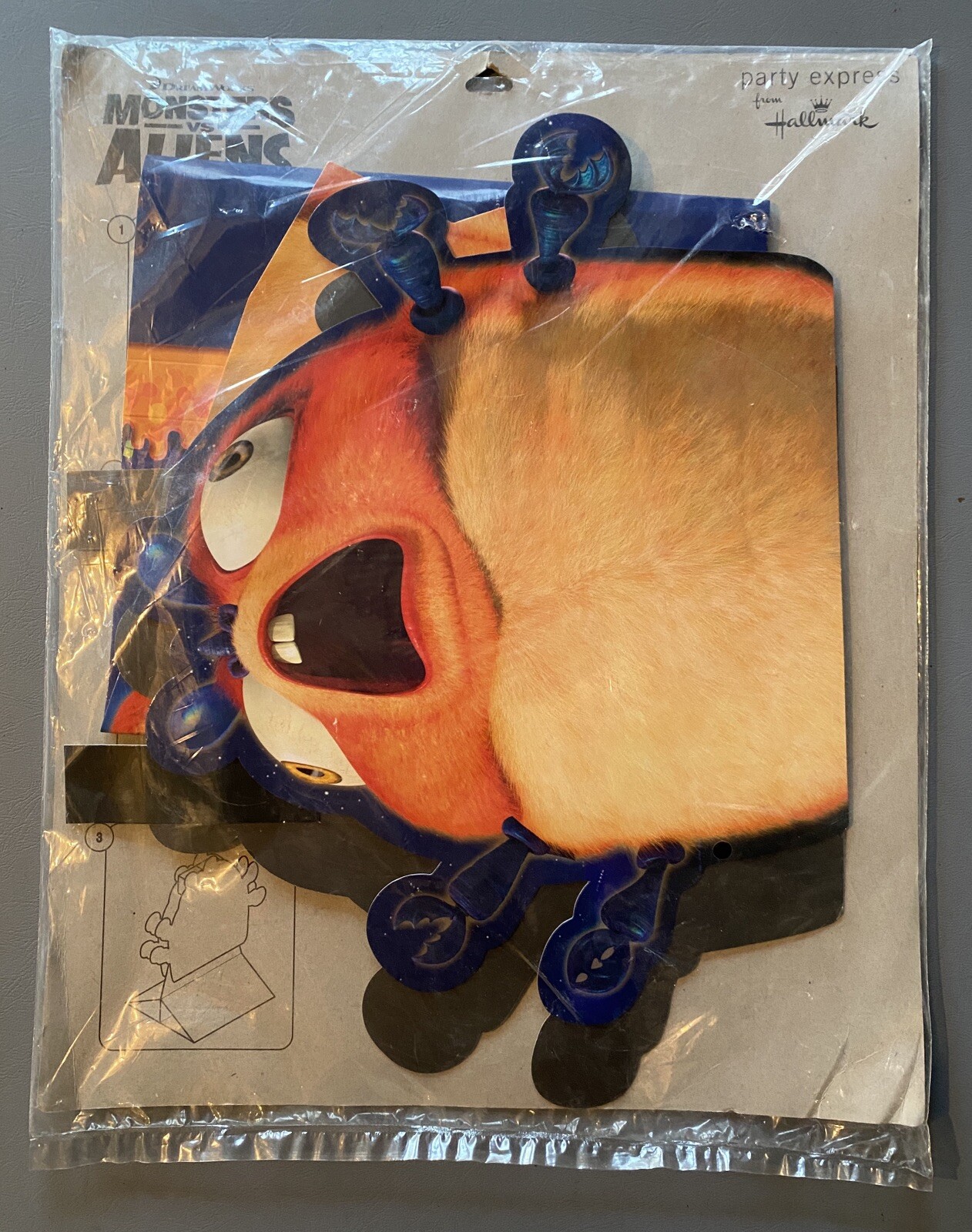 Monsters vs. Aliens Movie Cartoon Kids 3-D Birthday Party Decoration Centerpiece