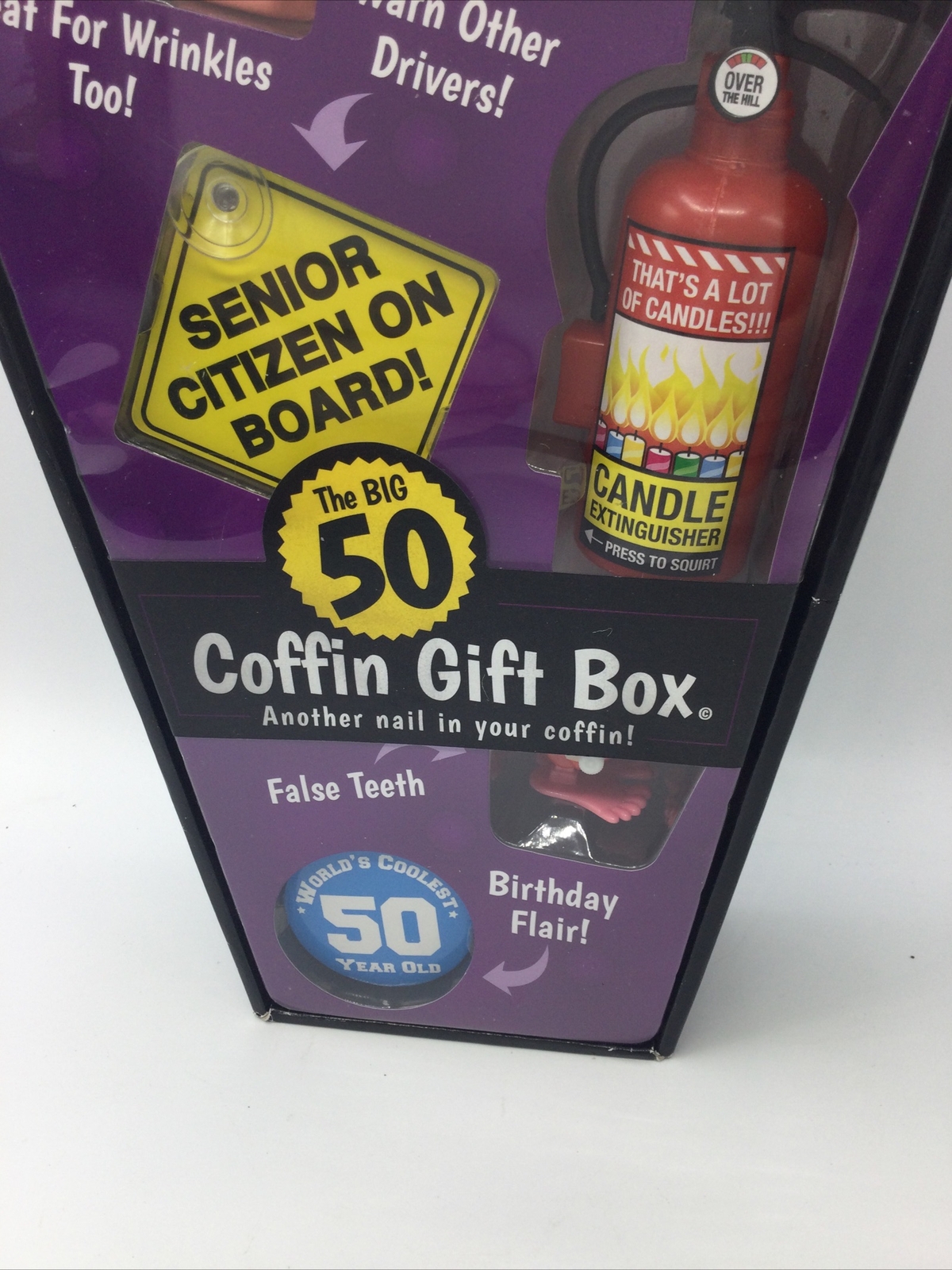 Big Mouth Toys Over the Big 50 Coffin Gift Box