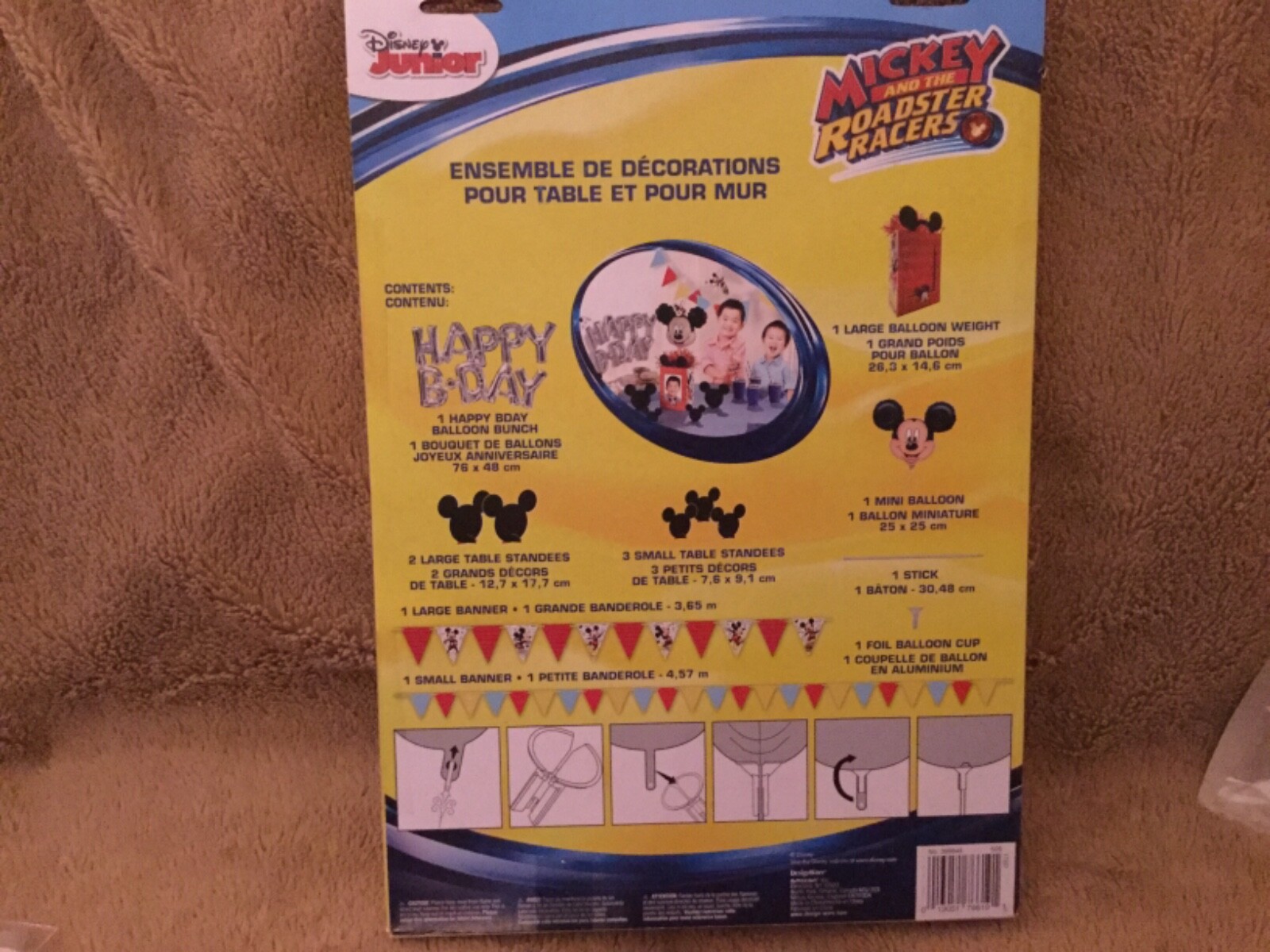 Huge lot Mickey Mouse roadster racers Birthday party supplies decorations favors