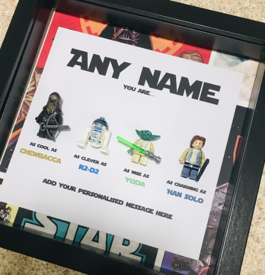 Thank You Gifts, Thank You Frame, Teacher Christmas Gifts, Star Wars Gifts