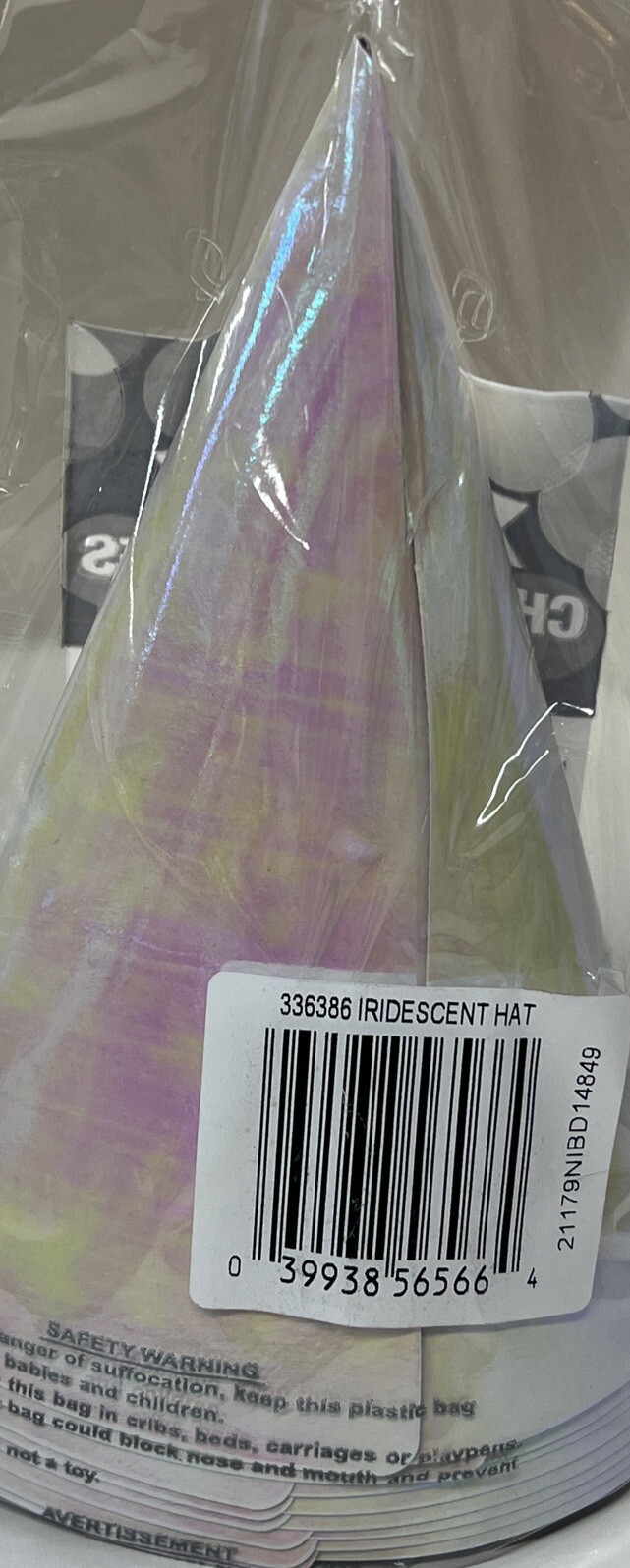 Iridescent Party Party Hats