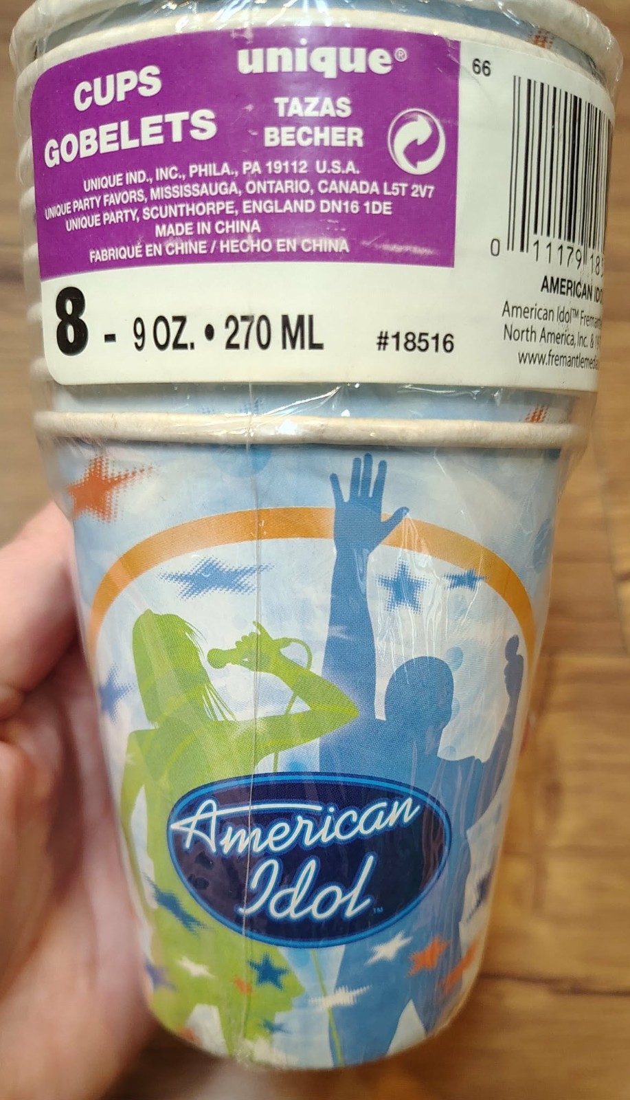 American Idol Party Paper Cups Unique 9 Oz Birthday