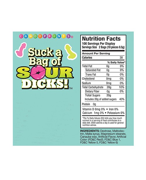Suck a Bag of Sour Dicks – 100 pc Bag