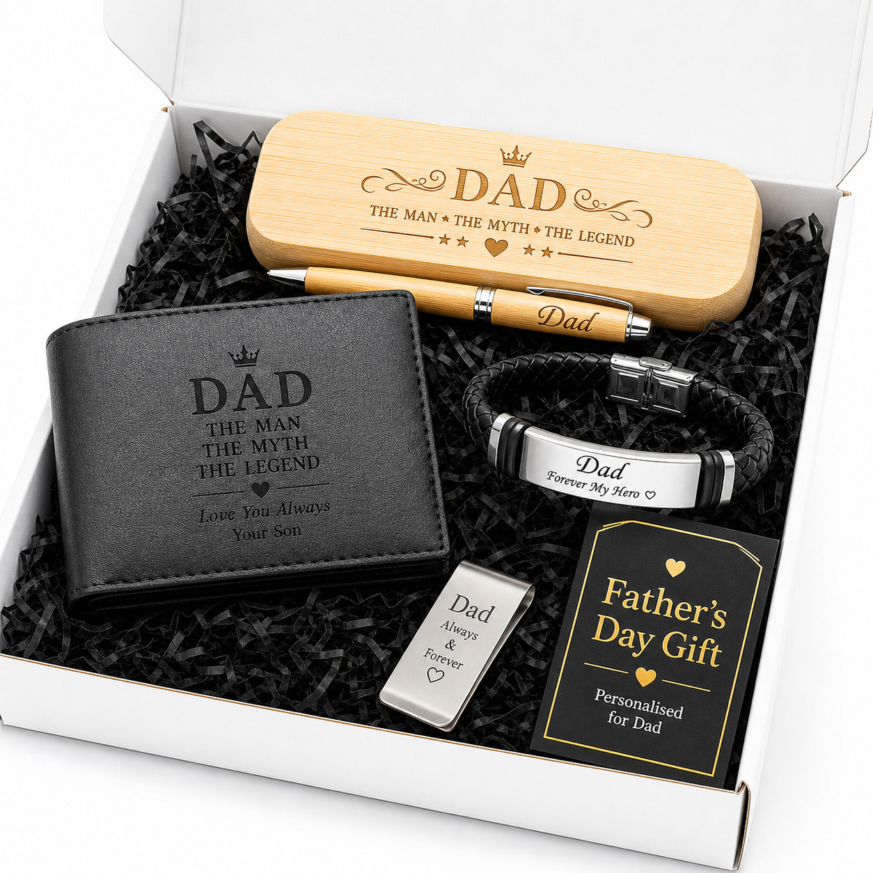 christmas Day Gift Hamper Personalised Dad Grandad Last Minute Bundle Deal