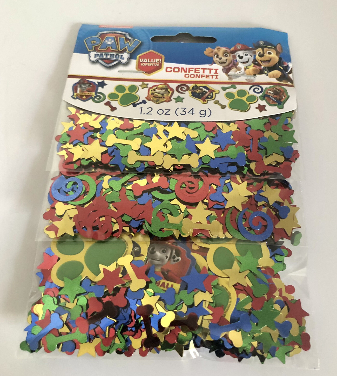 Paw Patrol Crayons Award Ribbon Confetti Mini Toy Camera Birthday Party Supplies