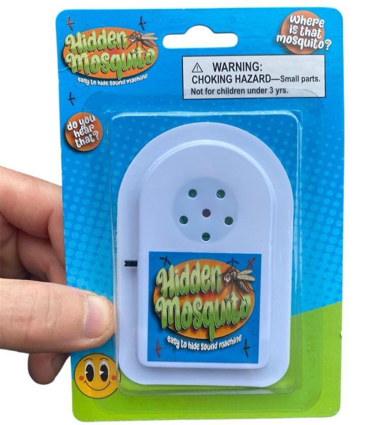 Hide-A-Bug 🦟 Mosquito Sound Noisemaker – Drive ‘Em Bonkers Bug Gag Prank! 🦟
