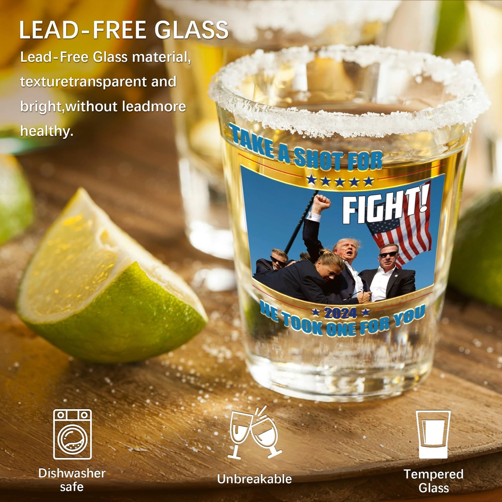 Funny Shot Glasses – Cool Shot Glass, Birthday & Christmas Gifts for Grandpa,…