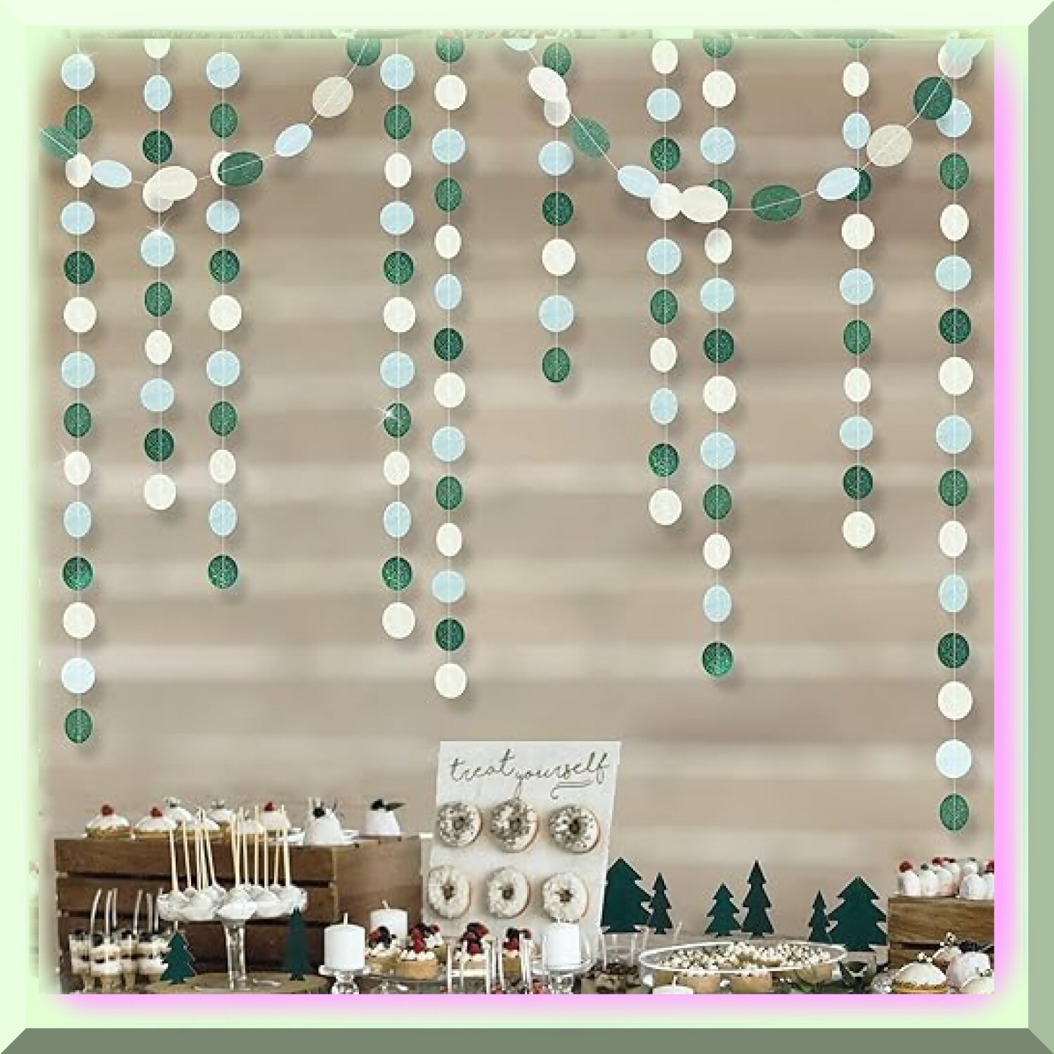 Circle Garland Set 13ft for Weddings Parties